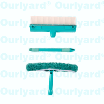 💞Ourlyard® Recyclable Silicone Window Squeegee Kit