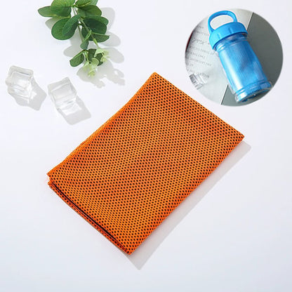 ⏰Summer Sale Buy 1 Get 1 Free❄💦Cold Sweat Towel You Can Use Anywhere, Anytime! Reusable Soft Absorbent Cooling Portableâ€?UK Ready!
