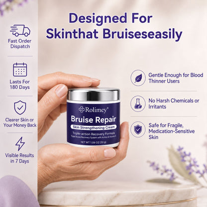 👨‍⚕️Over 100,000 units sold💕 - Rolimey® cream to repair bruises and strengthen the skin.