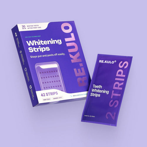 🥰𝑶𝒇𝒇𝒊𝒄𝒊𝒂𝒍 𝑺𝒕𝒐𝒓𝒆  | Purple Color-Correcting Strips for a Brighter Smile Instantly
