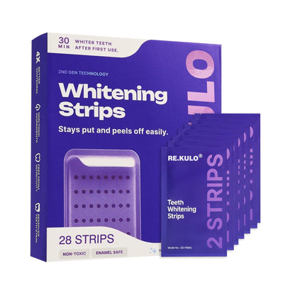 🥰𝑶𝒇𝒇𝒊𝒄𝒊𝒂𝒍 𝑺𝒕𝒐𝒓𝒆  | Purple Color-Correcting Strips for a Brighter Smile Instantly