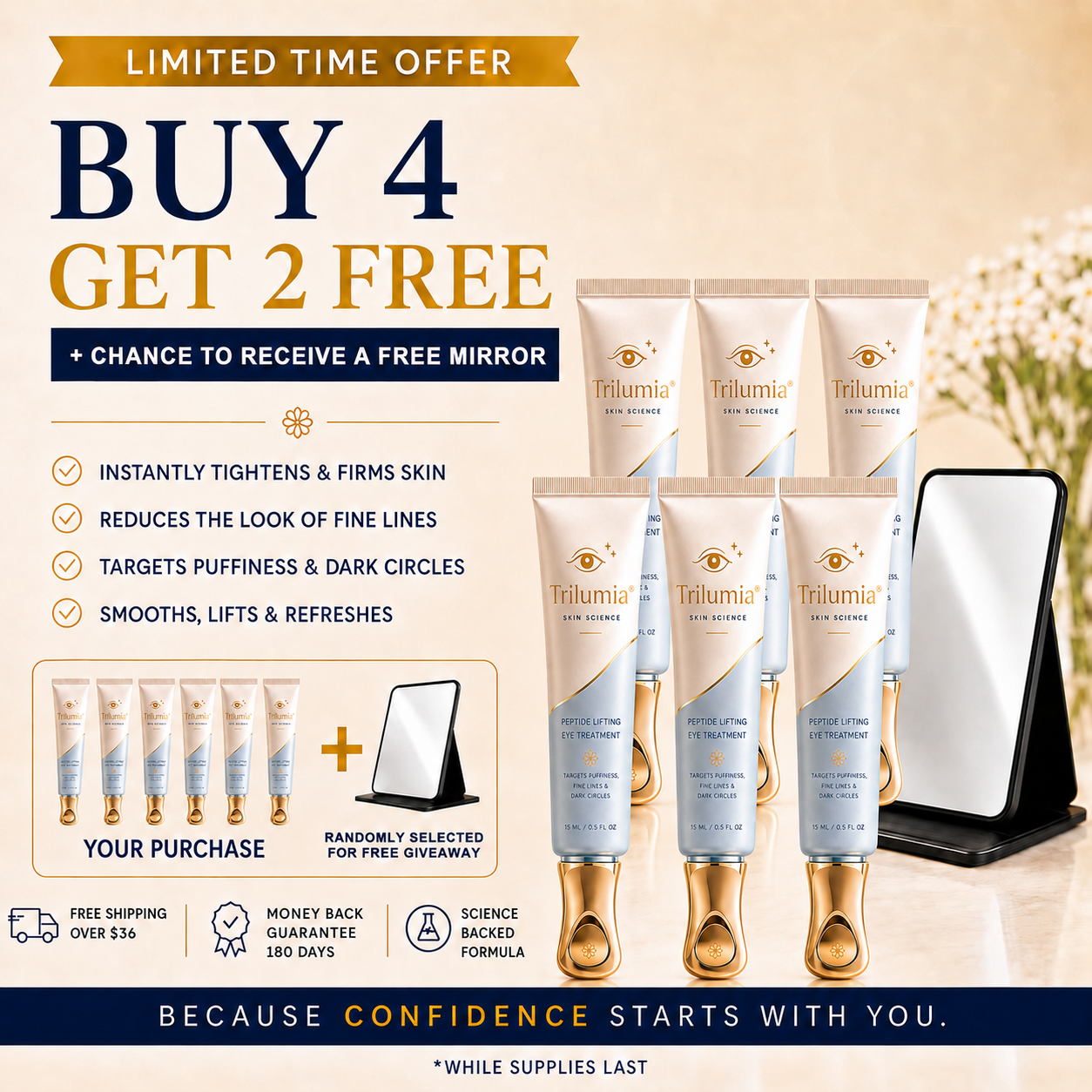 🔥 𝐅𝐥𝐚𝐬𝐡 𝐒𝐚𝐥𝐞: 𝟕𝟎% 𝐎𝐅𝐅 –𝐓𝐫𝐢𝐥𝐮𝐦𝐢𝐚® 𝐈𝐧𝐬𝐭𝐚𝐧𝐭 𝐅𝐚𝐜𝐞 𝐓𝐞𝐦𝐩𝐨𝐫𝐚𝐫𝐲 𝐓𝐢𝐠𝐡𝐭𝐞𝐧𝐞𝐫 – 𝐈𝐧𝐬𝐭𝐚𝐧𝐭 𝐯𝐢𝐬𝐢𝐛𝐥𝐞 𝐫𝐞𝐬𝐮𝐥𝐭𝐬 𝐢𝐧 𝟑𝟎 𝐬𝐞𝐜𝐨𝐧𝐝𝐬