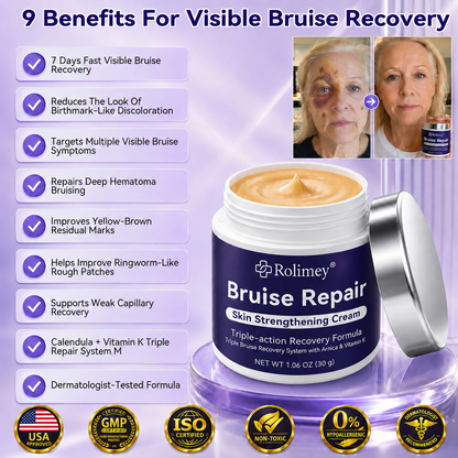 👨‍⚕️Over 100,000 units sold💕 - Rolimey® cream to repair bruises and strengthen the skin.