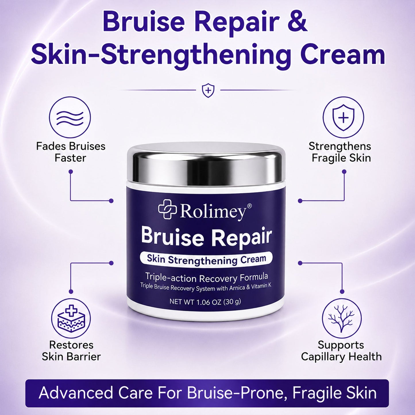 👨‍⚕️Over 100,000 units sold💕 - Rolimey® cream to repair bruises and strengthen the skin.
