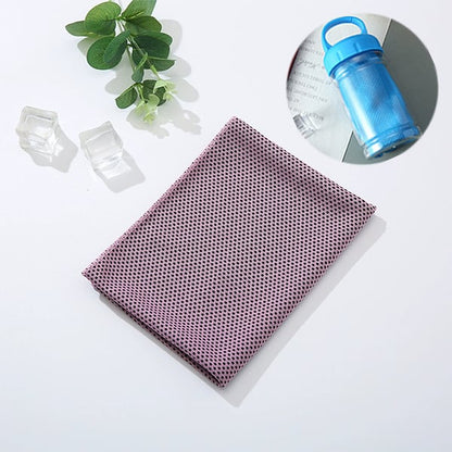 ⏰Summer Sale Buy 1 Get 1 Free❄💦Cold Sweat Towel You Can Use Anywhere, Anytime! Reusable Soft Absorbent Cooling Portableâ€?UK Ready!