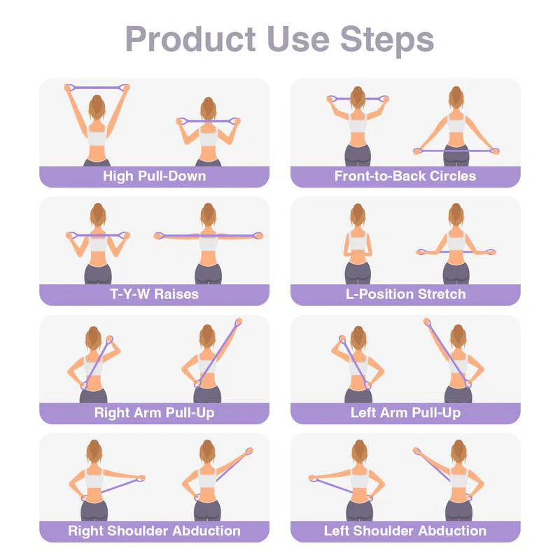 🎁Time-Sensitive Exclusive Deal! 🔥50K+ sold！🧘Ergonomic Posture Corrector Resistance Band – Adjustable Tension, Breathable Fabric & Ideal for Back Pain Relief 💪