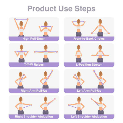 🎁Time-Sensitive Exclusive Deal! 🔥50K+ sold！🧘Ergonomic Posture Corrector Resistance Band – Adjustable Tension, Breathable Fabric & Ideal for Back Pain Relief 💪