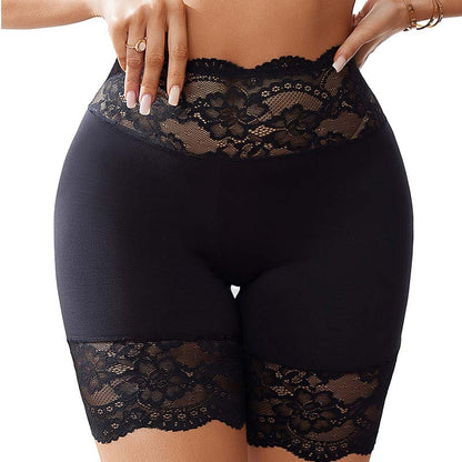 🥳2026 HOT SALE🥳💞50K+ SOLD!🩲💕 30% OFF! Lace Shorts & Ribbed Top Set – Soft & breathable. Wear together or mix & match. No thigh chafe. 👗✅