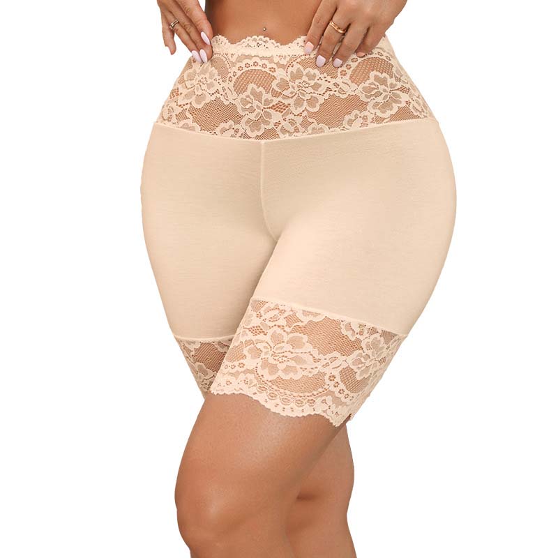 🥳2026 HOT SALE🥳💞50K+ SOLD!🩲💕 30% OFF! Lace Shorts & Ribbed Top Set – Soft & breathable. Wear together or mix & match. No thigh chafe. 👗✅